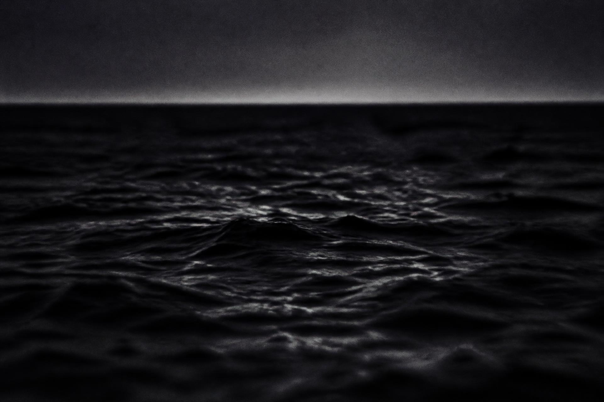 Predawn Pacific water off Monterey Bay